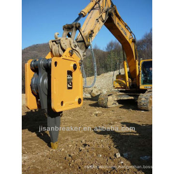 JISAN brand DLK series vibro ripper vibrating ripper vibratory excavator for EC360B